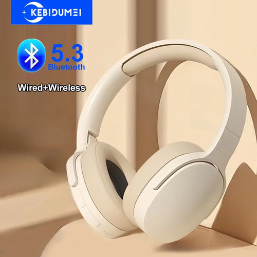 Bluetooth 5.3 Gaming Headphones – Foldable With Mic